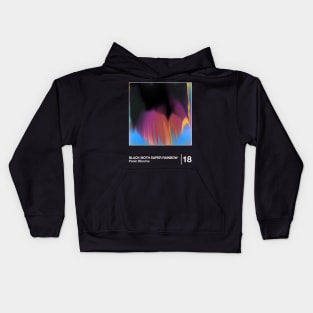 Panic Blooms / Minimalist Style Graphic Design Kids Hoodie